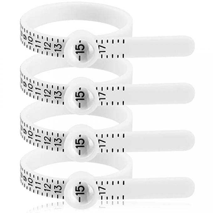 Ювелирные принадлежности Инструменты Пластиковые кольца US 1-17 1