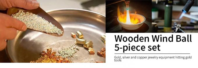 Кожаный набор набора сварочного огоня ювелирных изделий шарика Woodwind тигра 0