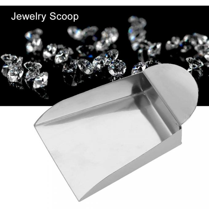 Мини квадратная лопатка, драгоценный камень лопатка, ювелирные лопаты с ручкой пластинки 2